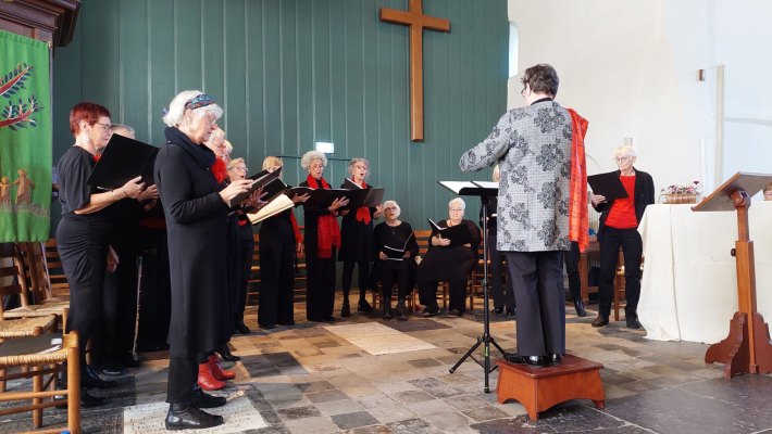 19 april 15 uur vrouwenkoor Allegro zingt 'From Musical and Movies'